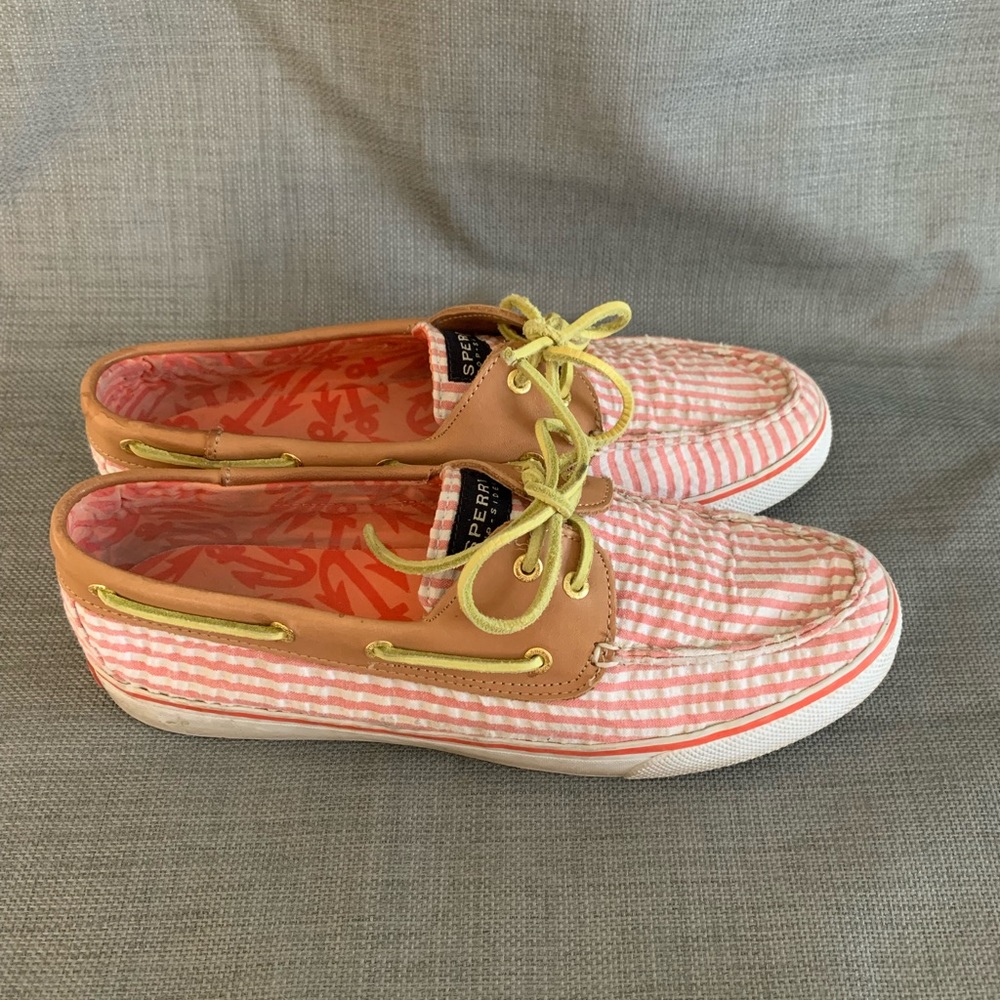 Sperry Seersucker Boat Shoe